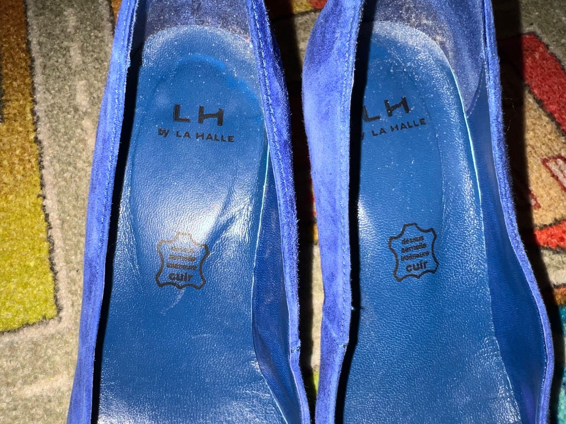 Scarpe da donna: LH Damen Pums Schuh Gr 36 Blau – Usato da Frenkendorf venduto da Style365 5