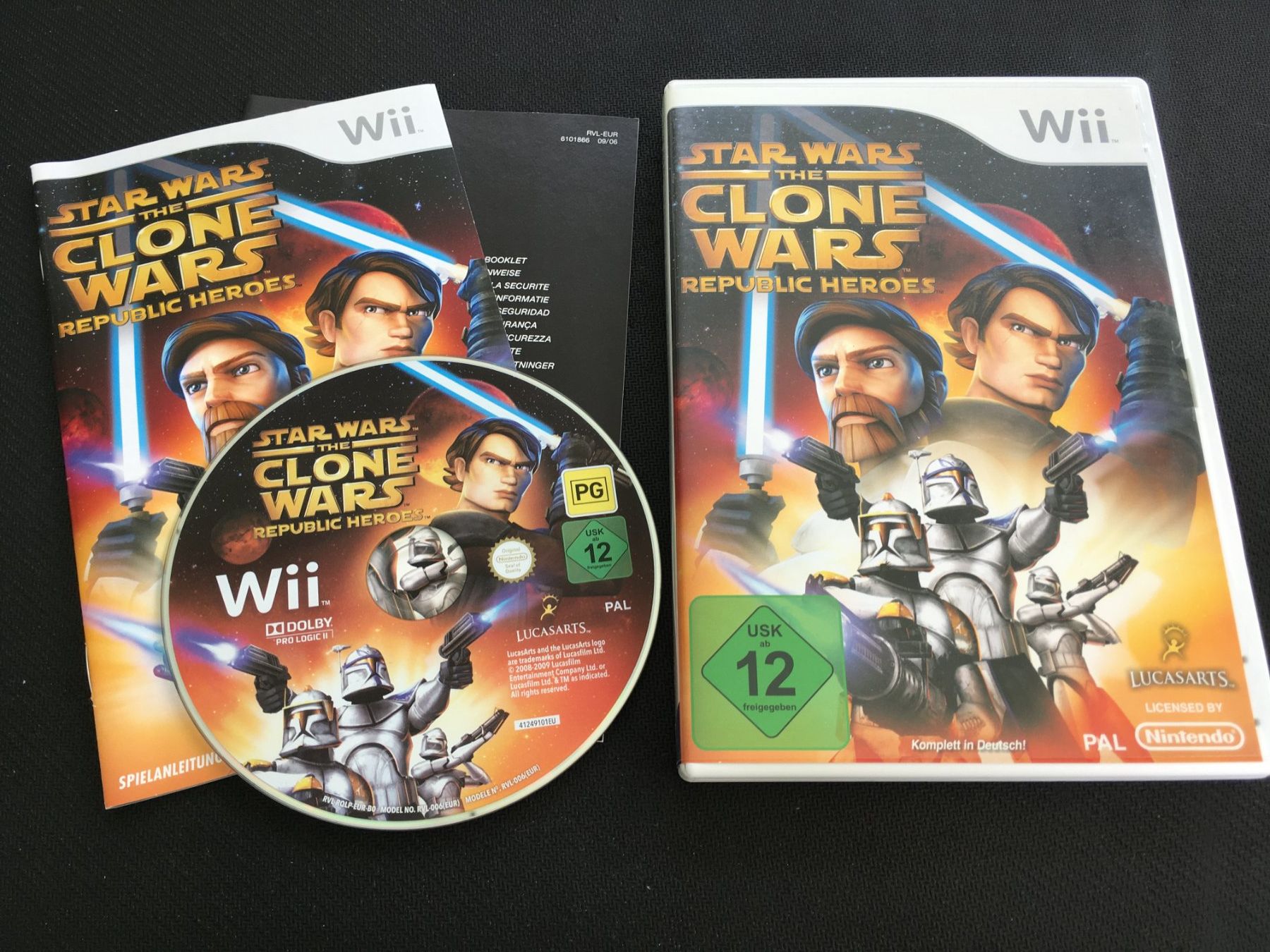 Nintendo Giochi: Star Wars the clone Wars - Nintendo Wii – Usato da St.Gallen venduto da Punktchen01