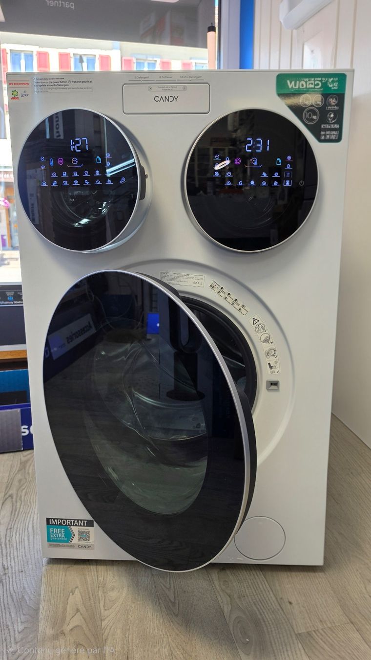 Waschmaschinen: Lave-linge Candy 3 Tambours Lave-linge  Neuf – Neu und originalverpackt aus saignelegier von tangoecash