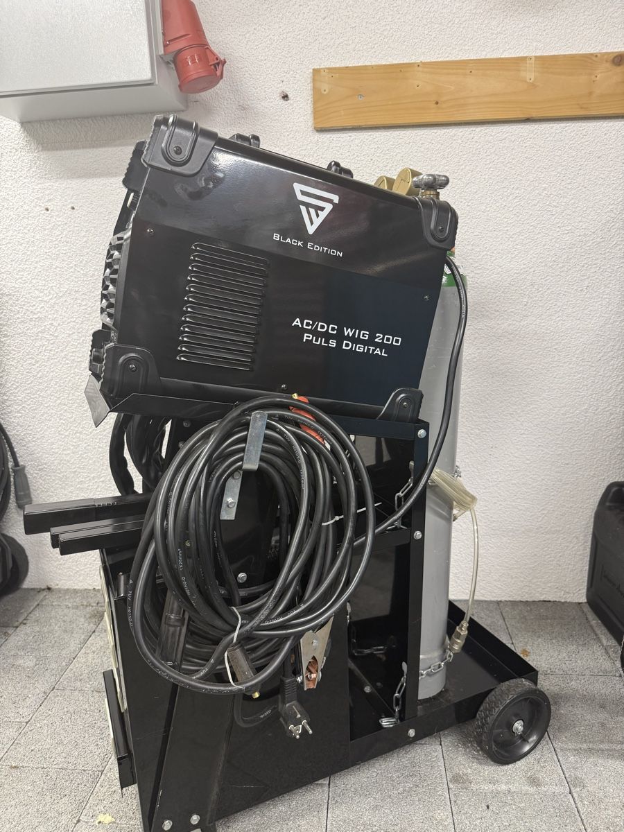 Saldatori: AC/DC WIG 200 PULS DIGITAL IGBT – Nuovo (secondo la descrizione) da Buttikon SZ venduto da idmechanics 3
