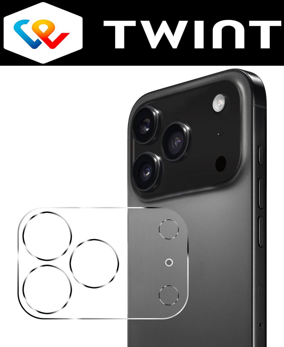 Cover & Protezioni schermo: iPhone 17 PRO MAX Kamera Glas Panzerglas Schutzglas Voll – Nuovo e nell'imballaggio originale da Volketswil venduto da coverandmore