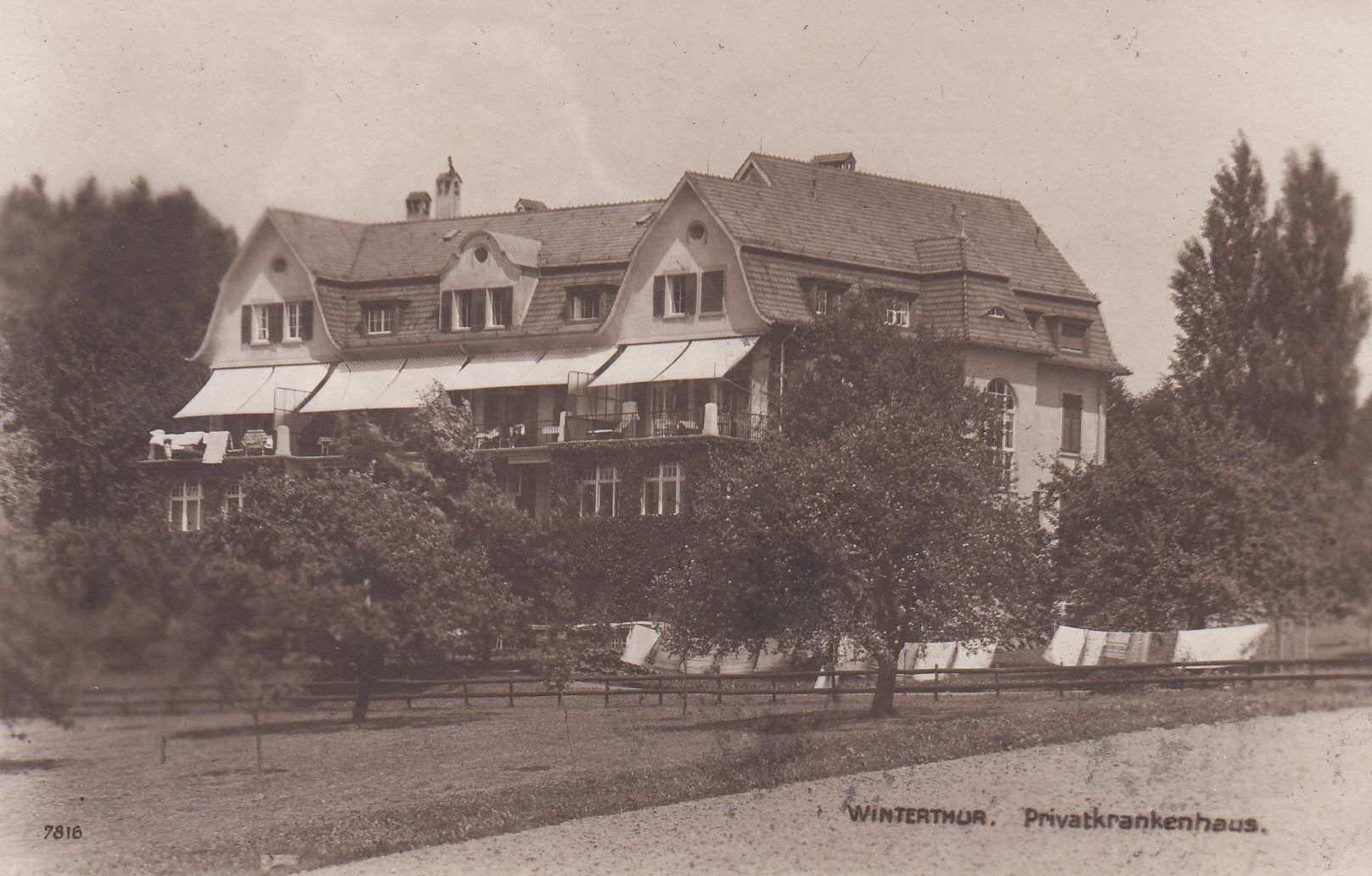 Cartoline postali: Winterthur 1919 – Usato da Bürglen TG venduto da StampGraf