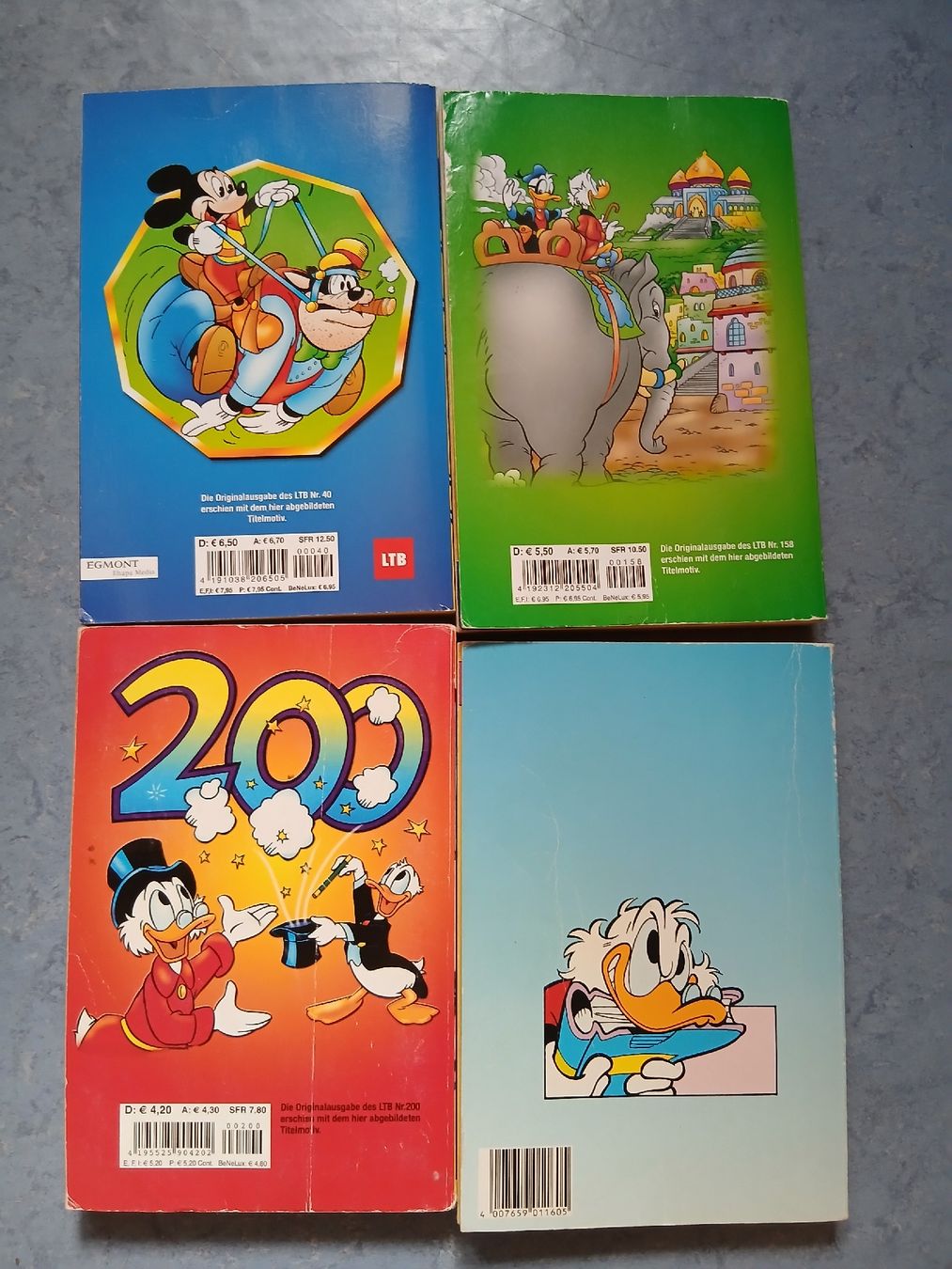 Fumetti: 4 lustiges Taschenbuch – Usato da Nunningen venduto da din_m9sb 2