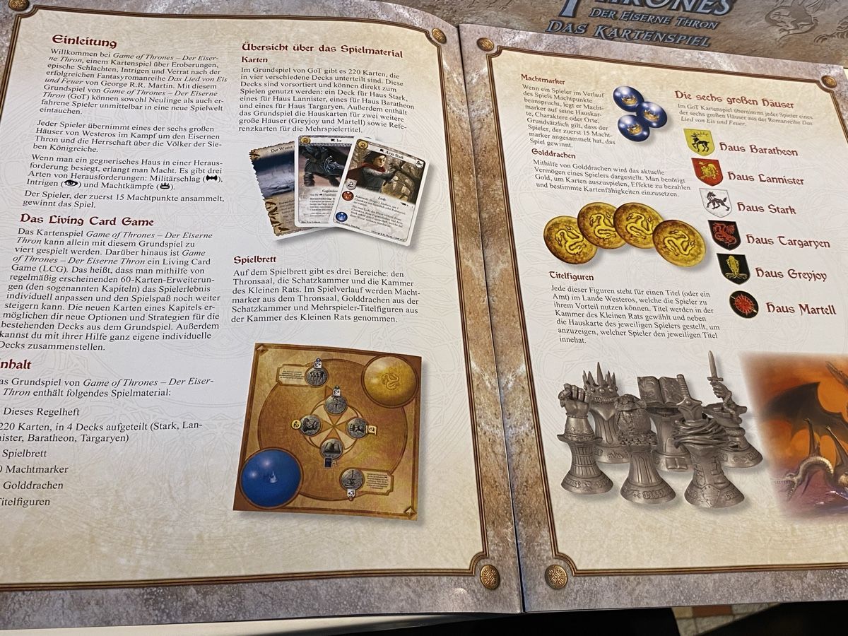 Giochi: Game of Thrones-Der eiserne Thron-Das Kartenspiel 2008 – Usato da Utzigen venduto da Lasagne99 8