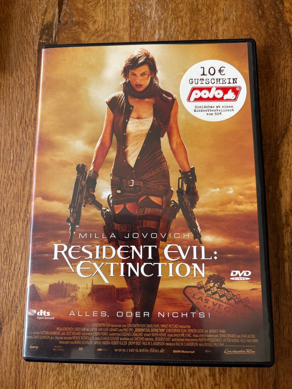Alle DVDs: Resident Evil: Extinction DVD – Gebraucht aus Zürich von lin_2f6p