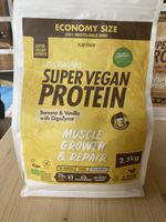 ISWARI Super Vegan Protein Banane Vanille 2.5 kg