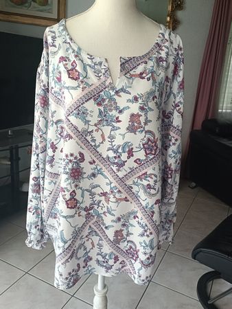 Leichte Tunika Bluse MY OWN  Langarm Grösse XL guter Zustand