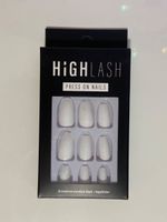 HighLash Press On Nails - Weiss