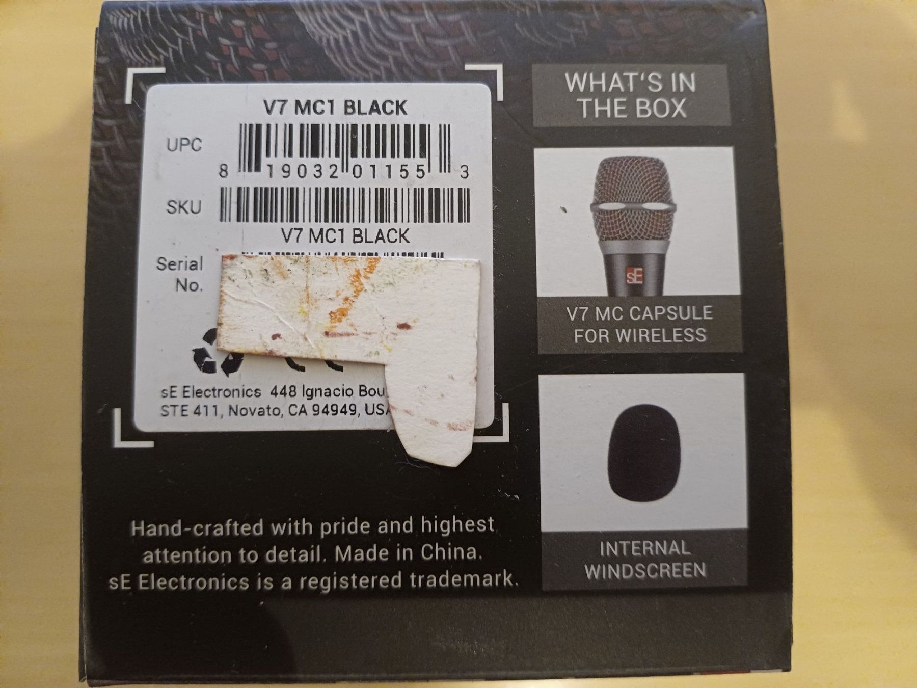 Mikrofone: sE V7 MC1 Black – Neu und originalverpackt aus Bärau von rmtechnics 1
