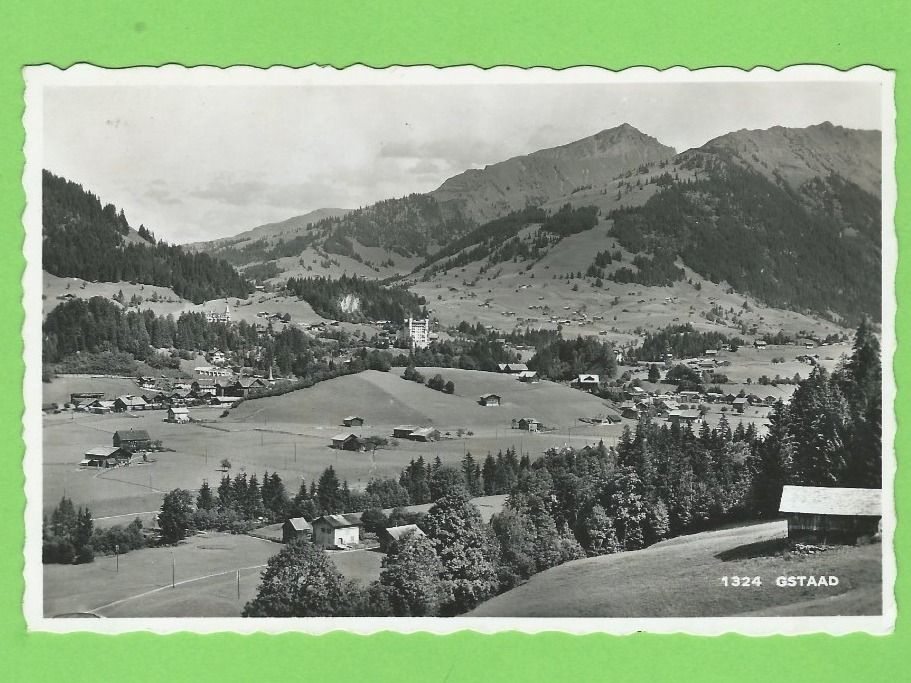 Cartoline postali: Gstaad – Usato da Zürich venduto da t24_de