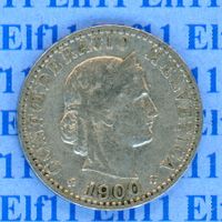 CHF___0.20 1900 s 20 Rappen