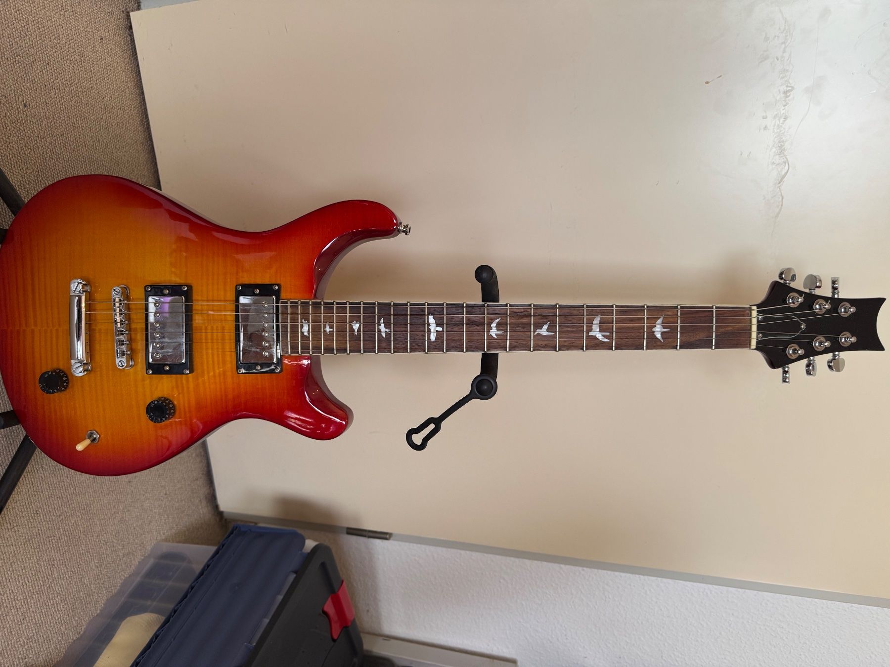 PRS Strumenti musicali: PRS Custom Style E-Gitarre mit Bird Inlays – Usato da Kreuzlingen venduto da dona-ben