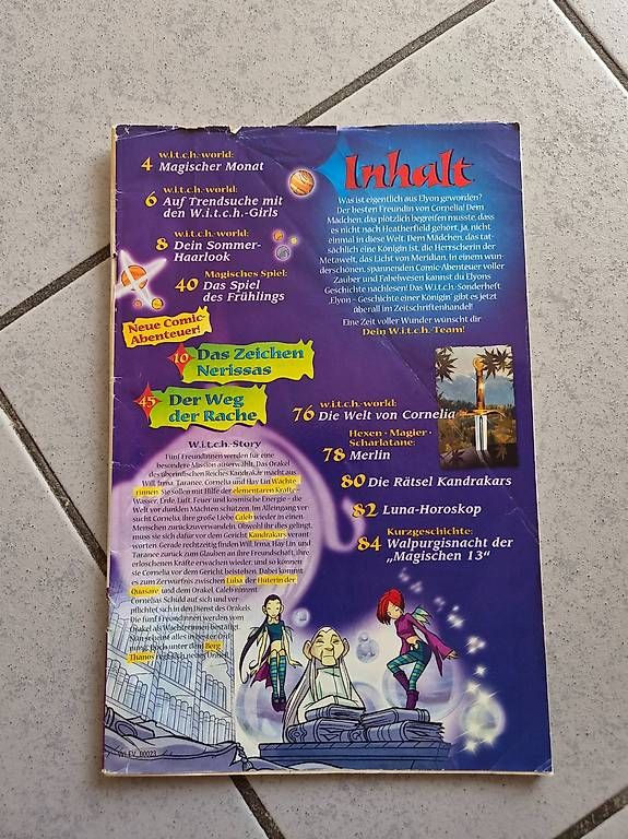 Comics: W.I.T.C.H. Comics 2004 02, 06, 08, 09 – Gebraucht aus Bern von nad_vgh9 3