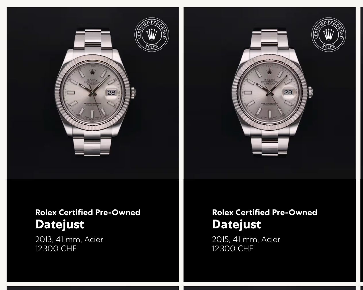 Rolex Orologi: ROLEX Datejust 41 - full set 2020 – Usato da Lausanne venduto da Placebo7 7
