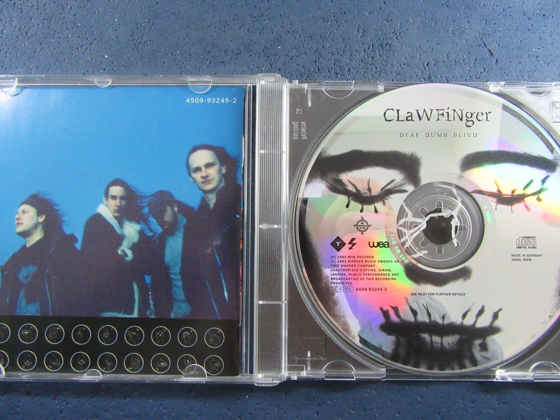 CD: CLAW FINGER DEAF DUMB BLIND CD RAP-METAL – Usato da Ettingen venduto da Hausi4711 1