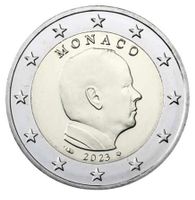 Monaco 2 Euro 2023 Fürst Albert