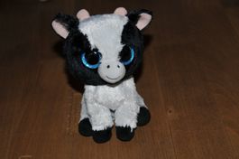 TY Beanie Boo's Butter Kuh mit Glitzeraugen, 15 cm