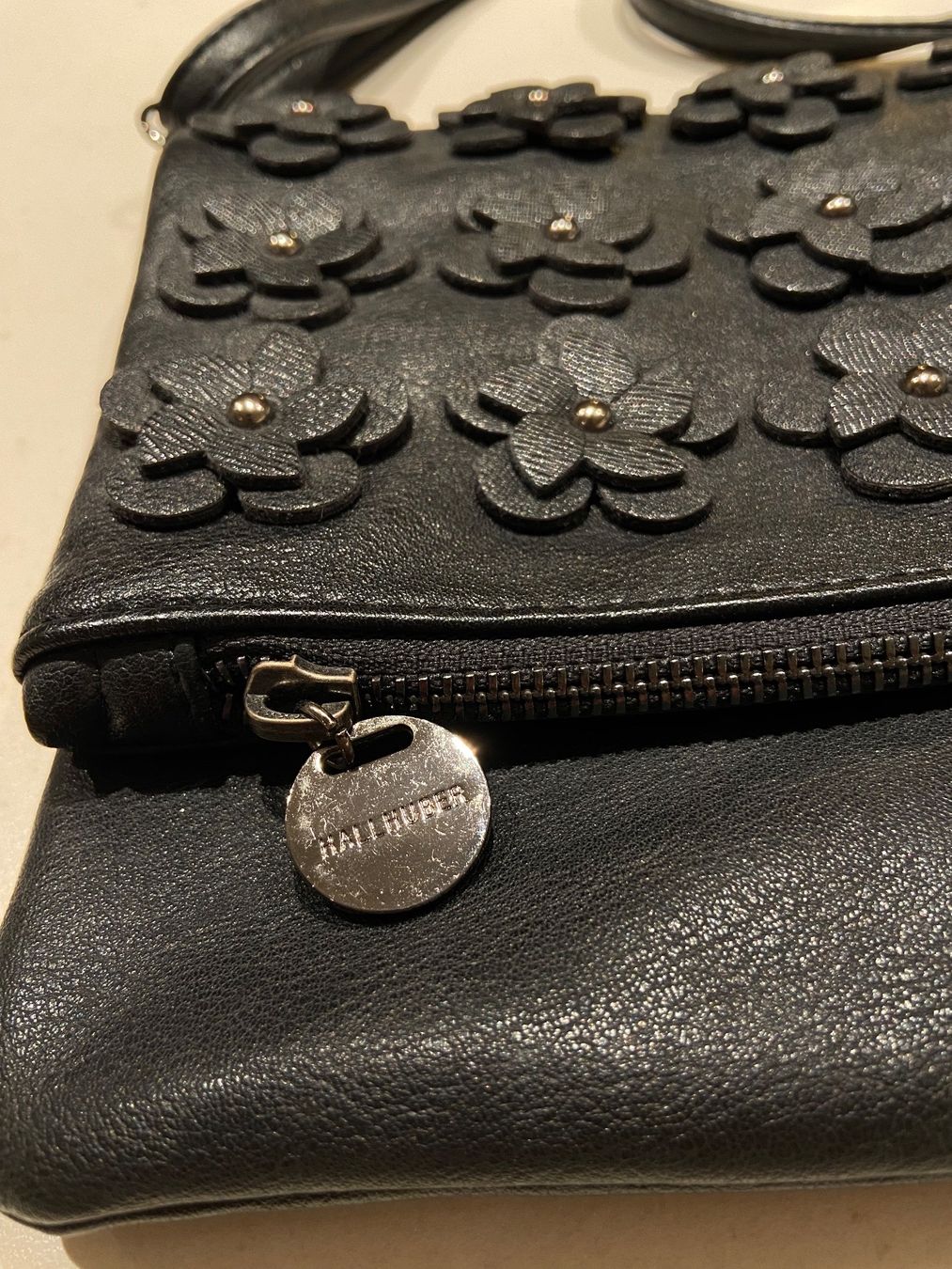 Hallhuber Borse da donna: Hallhuber Handtasche schwarz Kunstleder – Nuovo (secondo la descrizione) da Felsberg venduto da Riggel 1