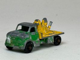 GB- Lone Star LKW mit Kran grün/gelb