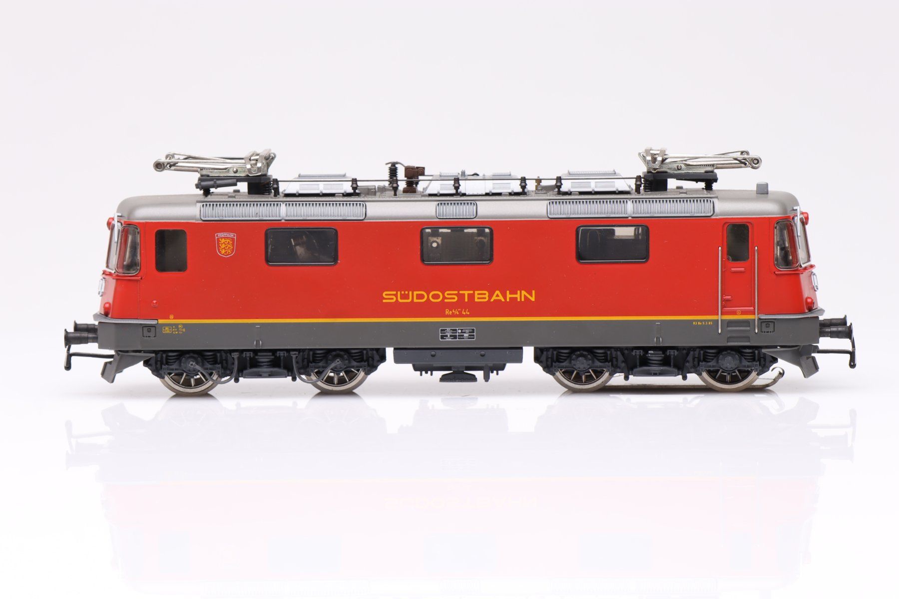 Hag Modellini di ferrovie: Hag 270 SOB Re 4/4"' AC, H0 – Usato da Ried (Muotathal) venduto da Modellbahn.swiss 2