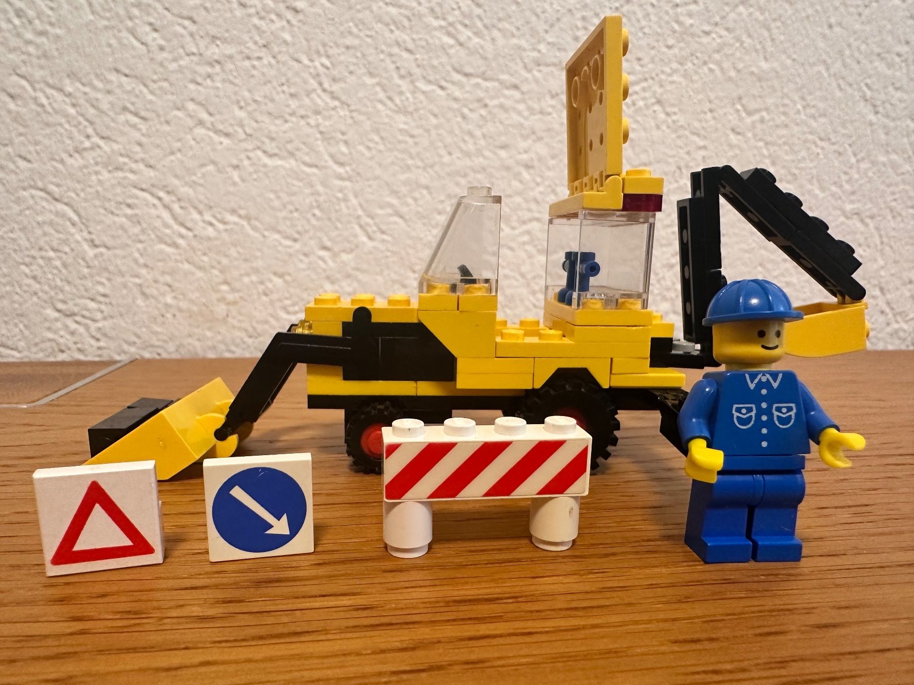 Lego Kit di costruzioni: LEGO 6686 Baggerlader + Figur + Anleitung – Usato da affoltern am albis venduto da bakee 1