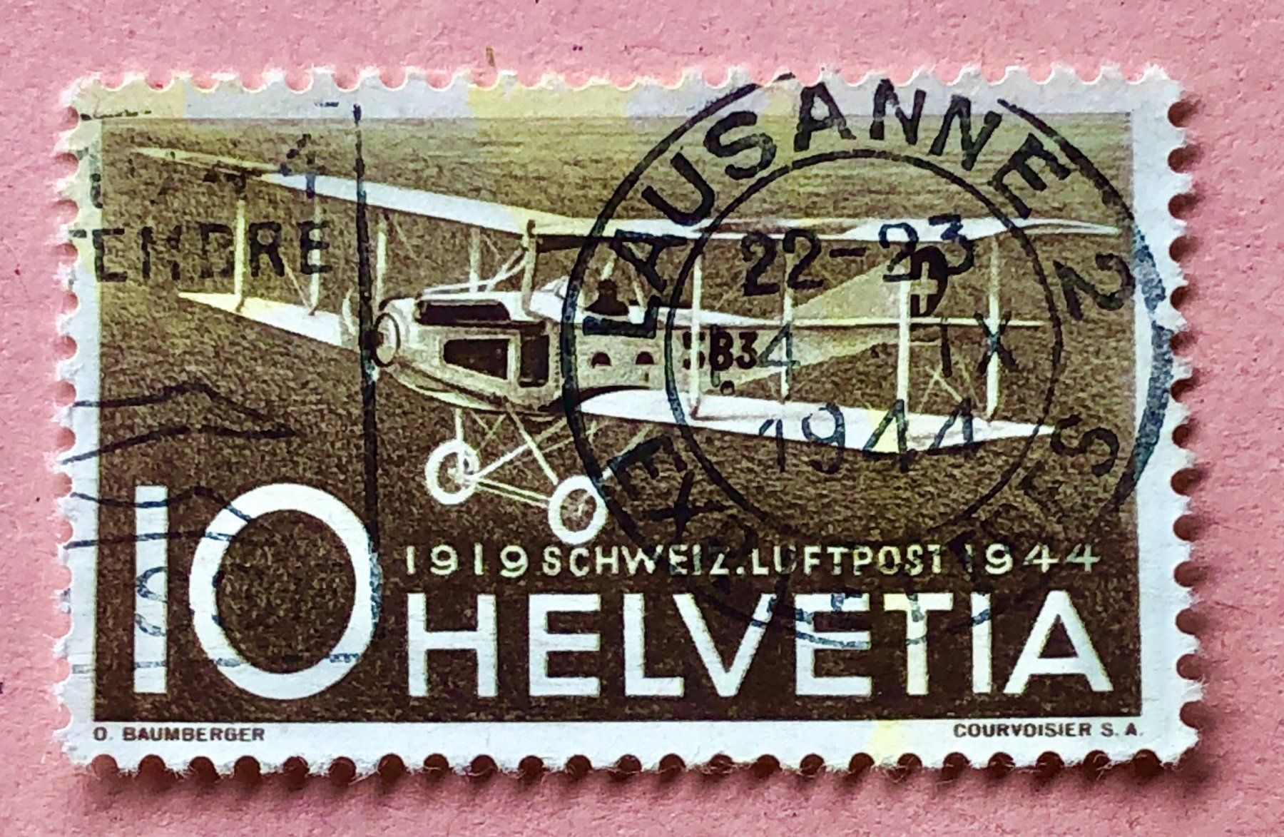 Tutti i francobolli: Nr.F 37 mit Stempel  Lausanne – Usato da Aarau venduto da Billa007
