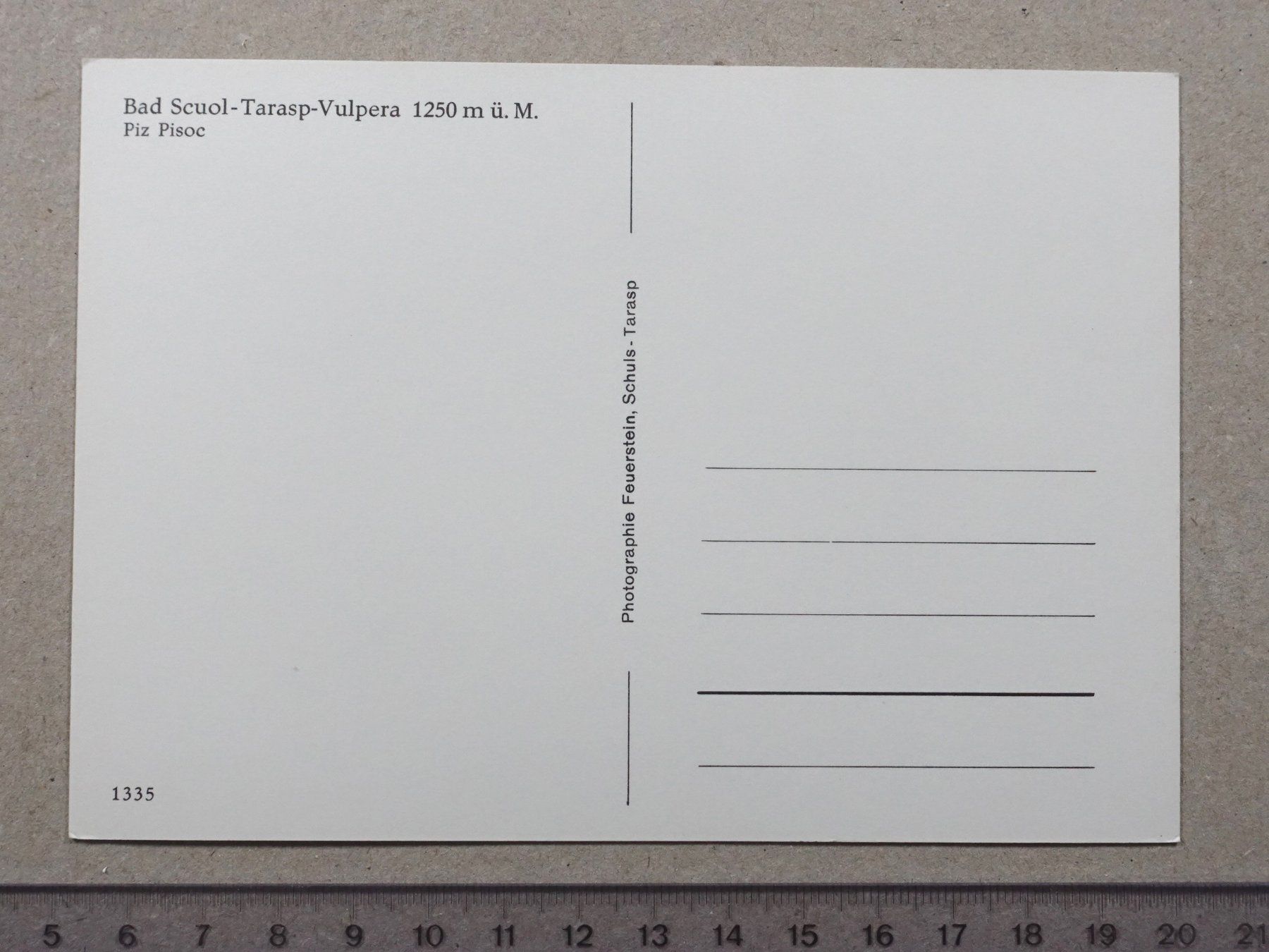 Cartoline postali: Bad Scuol - Tarasp - Vulpera – Usato da Lenzburg venduto da fh1 1