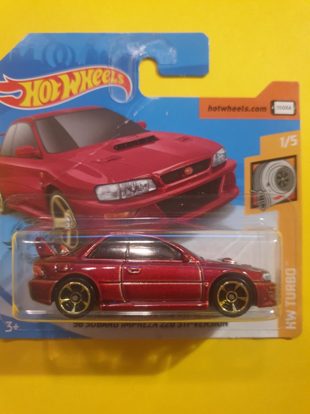 Hot Wheels Modellautos: Hot Wheels '98 SUBARU IMPREZA 22B STI-VERSION – Neu und originalverpackt aus Oftringen von Rotor 1