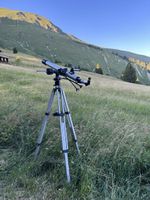 Revue Astronomisches Teleskop D-60mm F-910mm mit Stativ