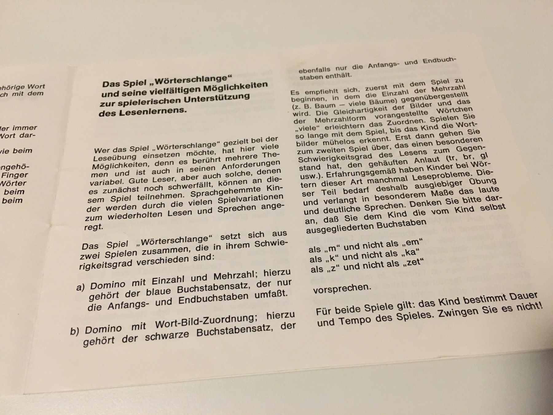 Ravensburger Giochi: Wörterschlange - Ravensburger - 1973 – Usato da Andwil SG venduto da Rainboli 9