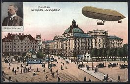 München, Luftschiff Parsival am Karlspl