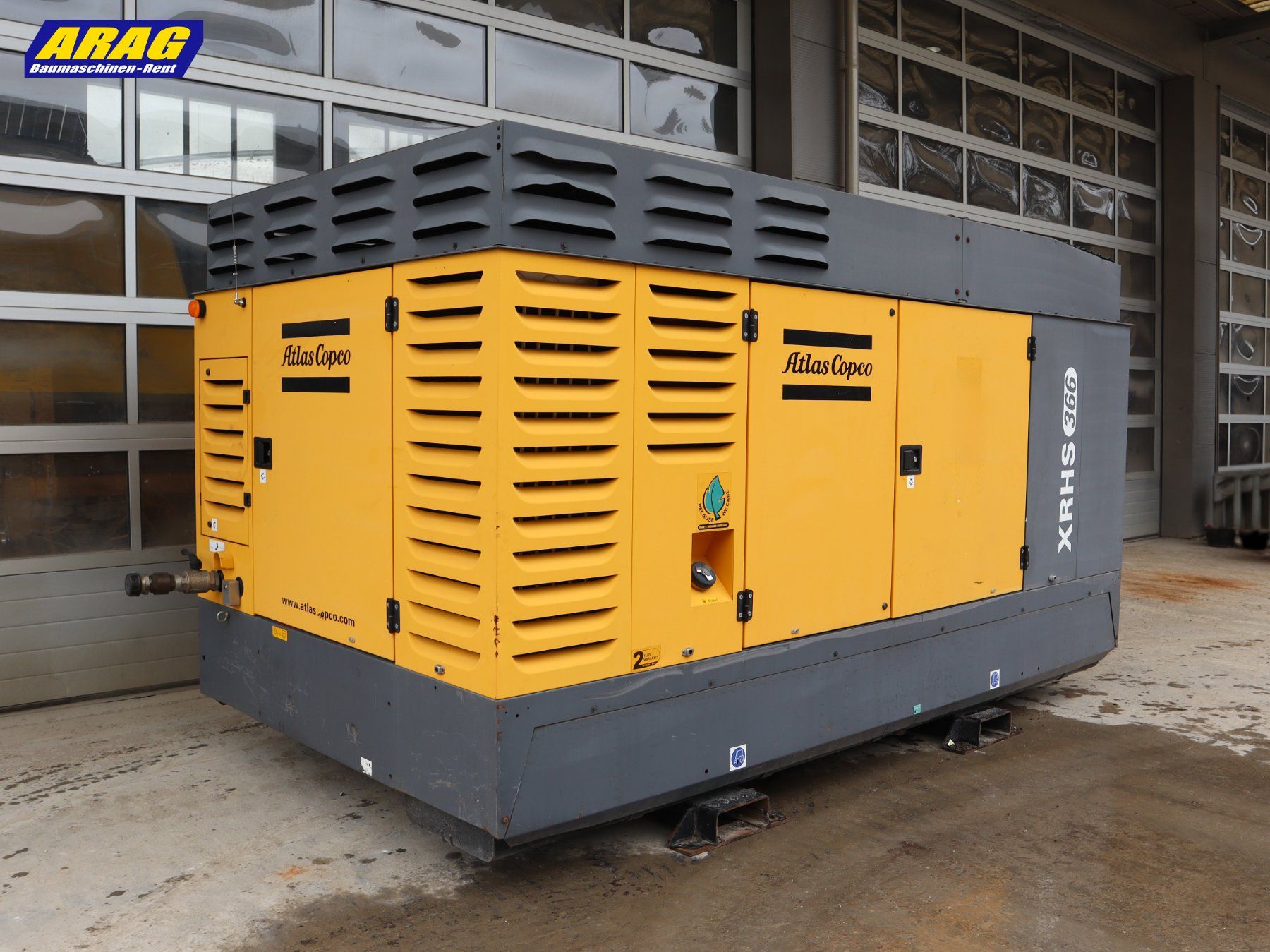 Atlas Copco Kompressoren: Atlas Copco XRHS366 CD Kompressor – Gebraucht aus Hasle LU von Arag08 5