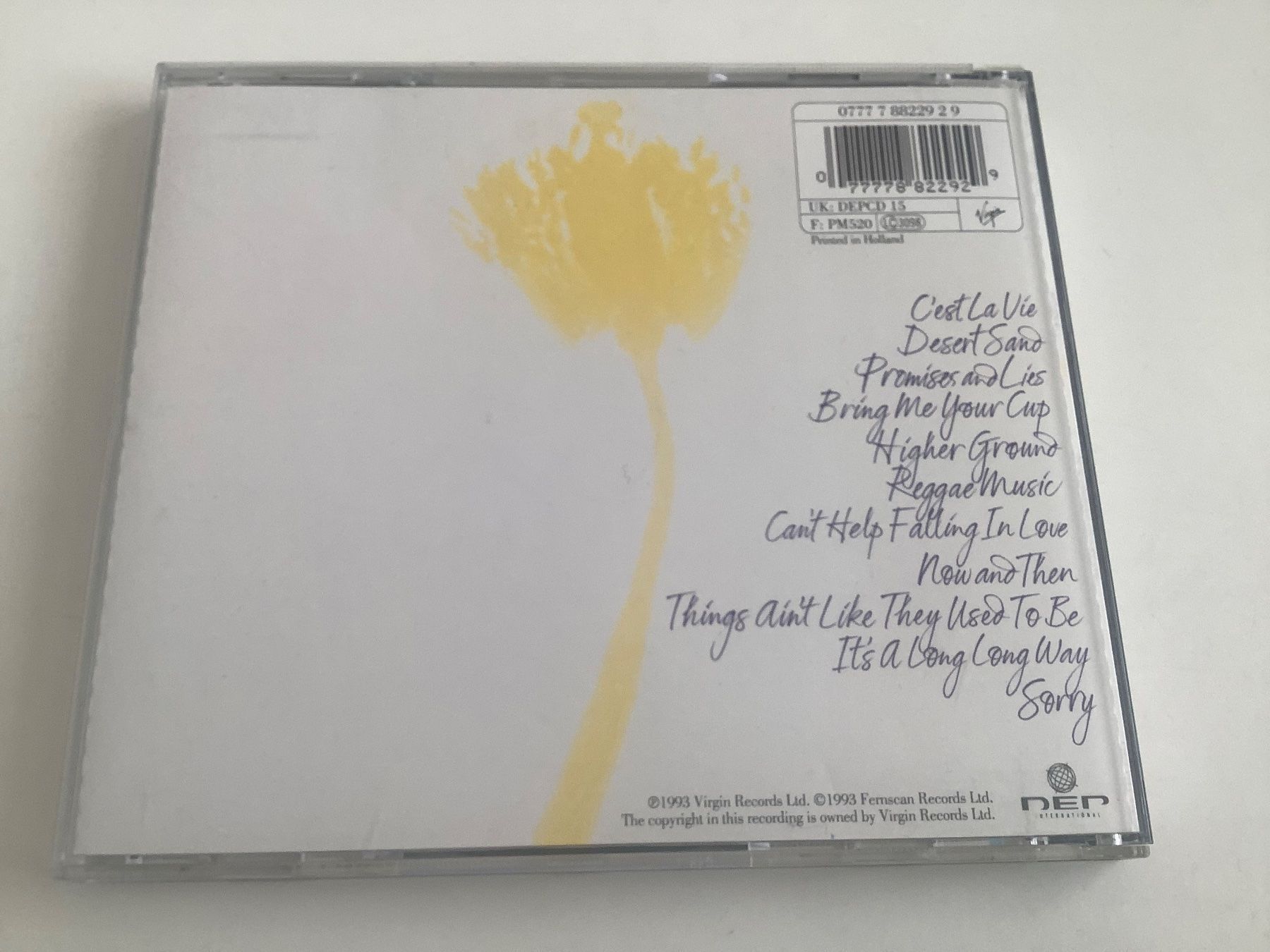 CD: UB40 / Promises and Lies / 1993 – Usato da Dübendorf venduto da Shreck 1