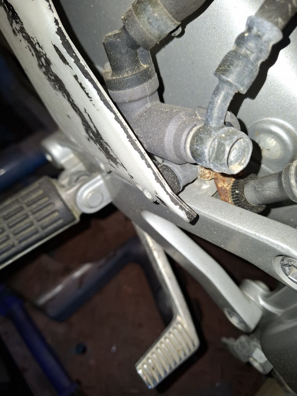 Honda Tutti i ricambio per moto: Bremse hinten Honda nsr 125  – Usato da Rotkreuz venduto da Babo21 1