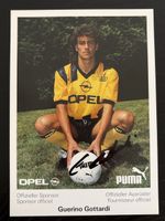 Original Autogrammkarte von Guerino Gottardi, signiert!