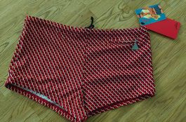 Neu! Lahco Badehose Rot Weiss Gr. 7 /M ☀️