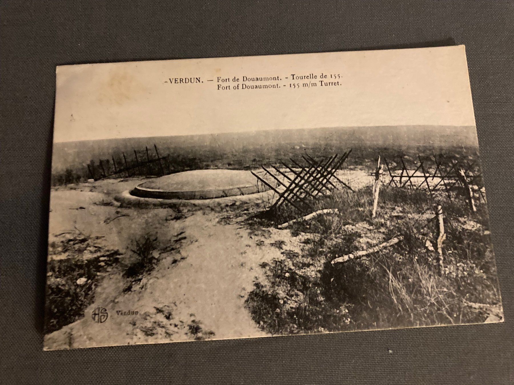Ansichtskarten: Originale Ansichtskarte Verdun Fort Douaumont 1923 antik – Gebraucht aus Zürich von mik_h9ty