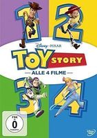 Toy Story 1-4 (4 DVD) FABRIKNEU & OVP!!
