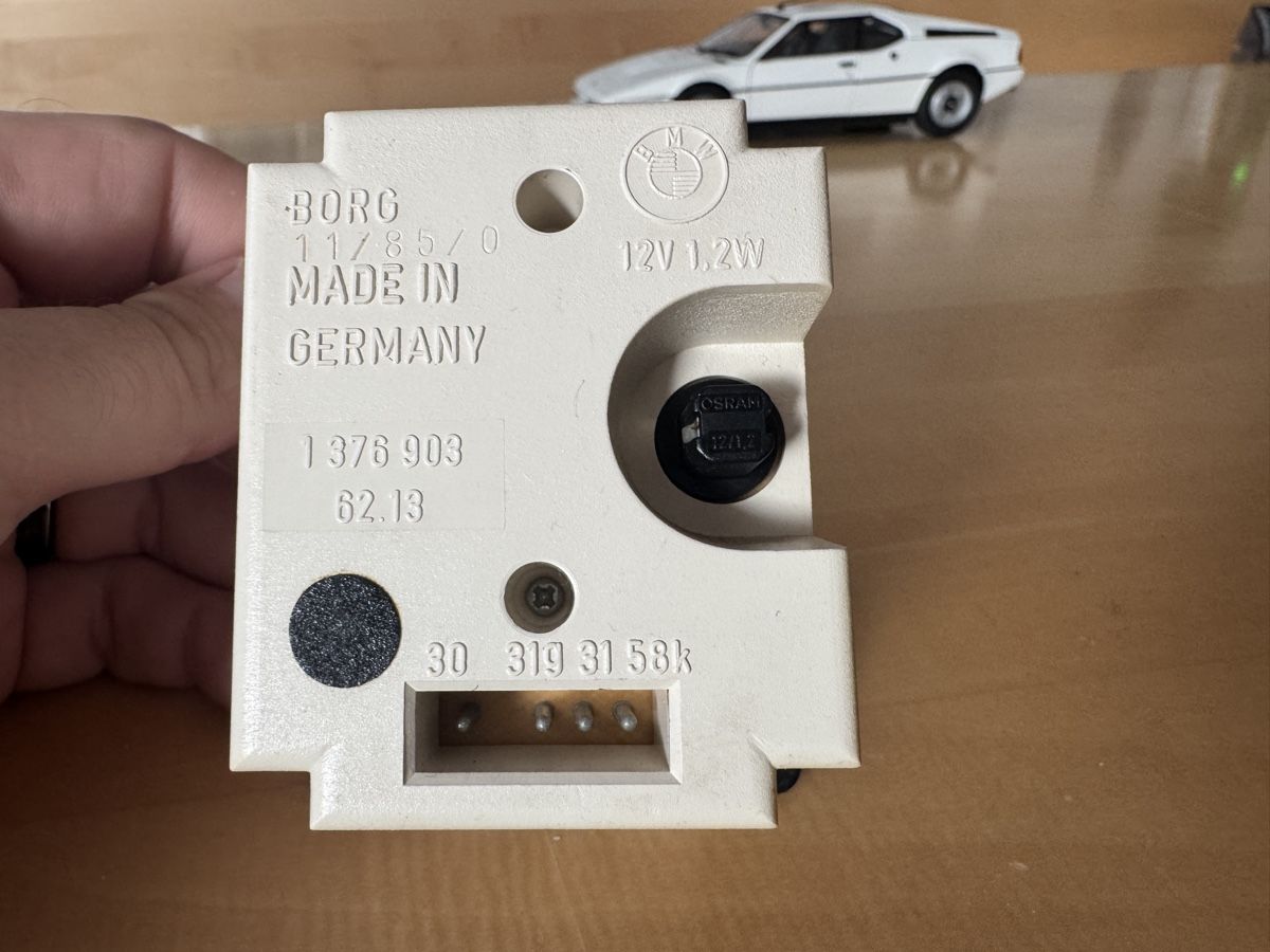 BMW Alle Autoersatzteile: BMW E30 Analog Armaturen Uhr 1 376 903 – Gebraucht aus Ruggell von Forrer1000 2