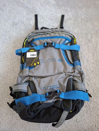 Sac à dos Nitro Slash 25 Pro gris bleu neuf avec étiquette
