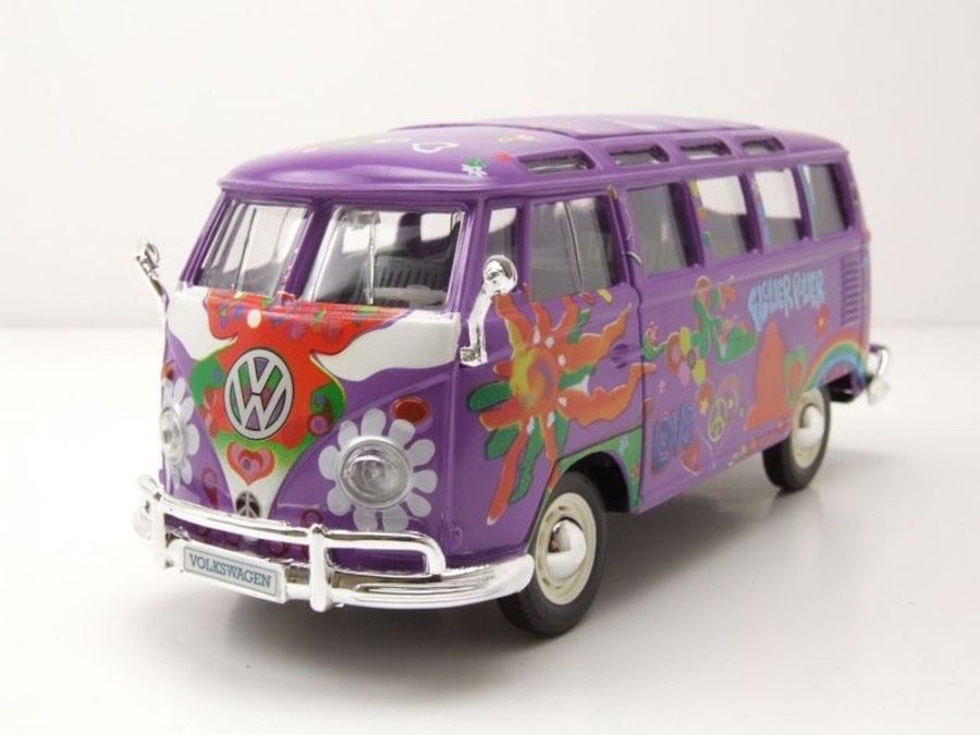 Volkswagen Modellini d'auto: Maisto 1/25 VW Van T1 Samba – Nuovo e nell'imballaggio originale da Bettens venduto da Thejoshuatree