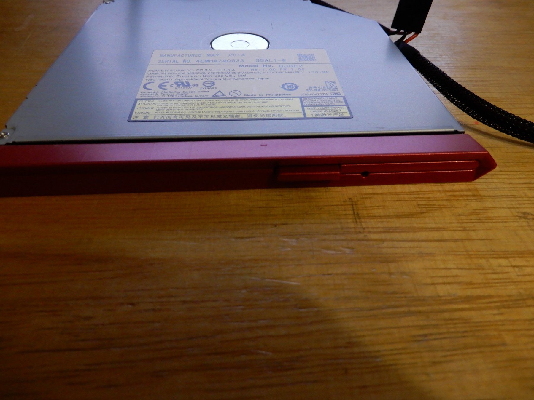 Notebook: Laptop DVD+-RW UJ8E2 – Usato da Worben venduto da MaKo3252 2