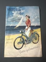 Affiche publicitaire Victoria Vicky 50cc vintage rare