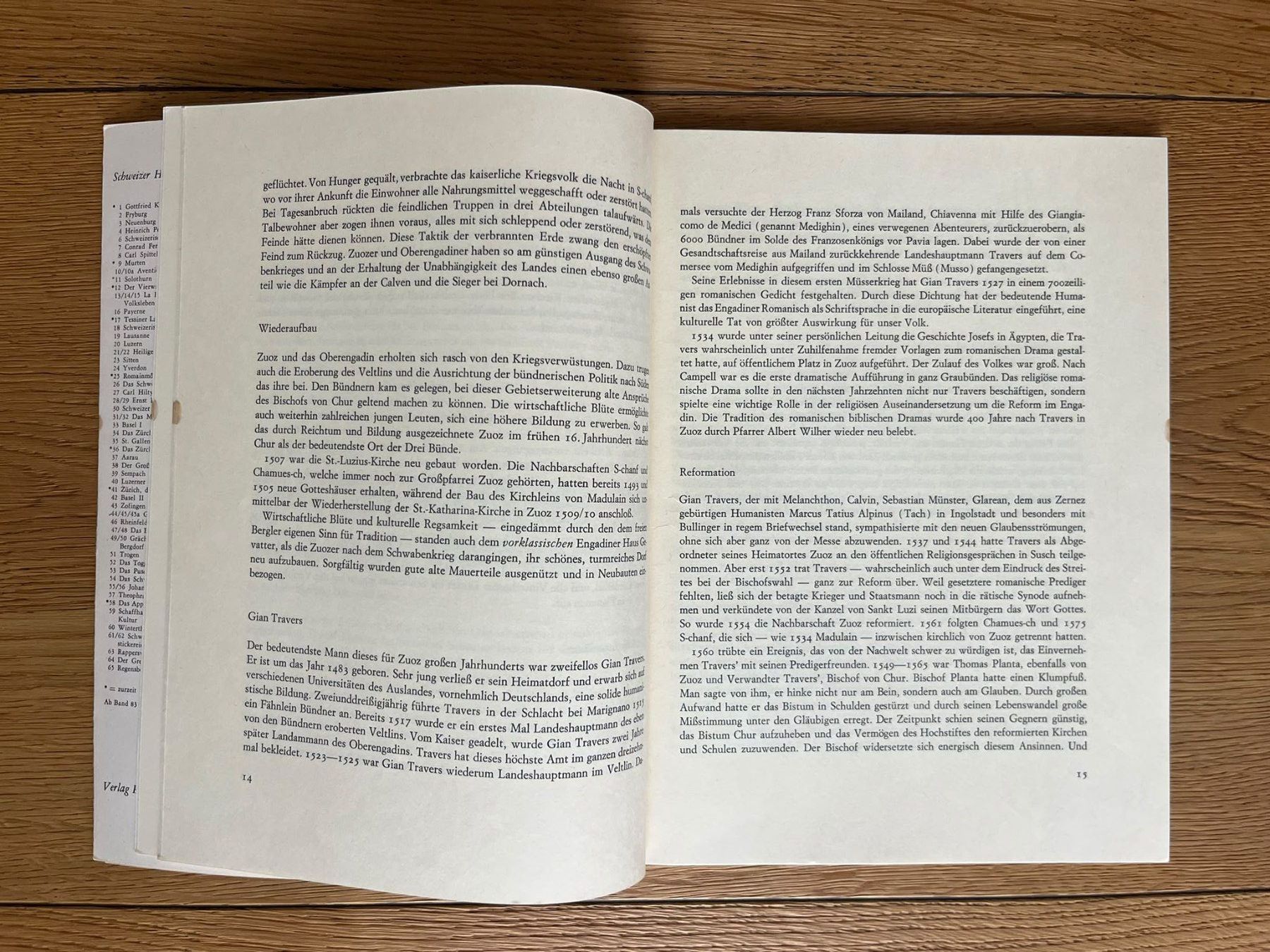 Libri: Zuoz. Das Dorfbild und seine Geschichte – Nuovo e nell'imballaggio originale da Altdorf UR venduto da luk_2p75 2