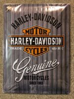 Genuine Harley Davidson motor cycles