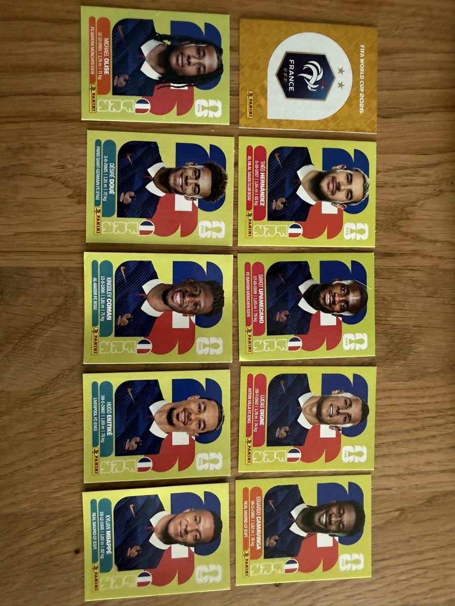 Panini Sammelbilder & Trading cards: Panini 2026 Frankreich – Neu (gemäss Beschreibung) aus Birsfelden von cool_beats
