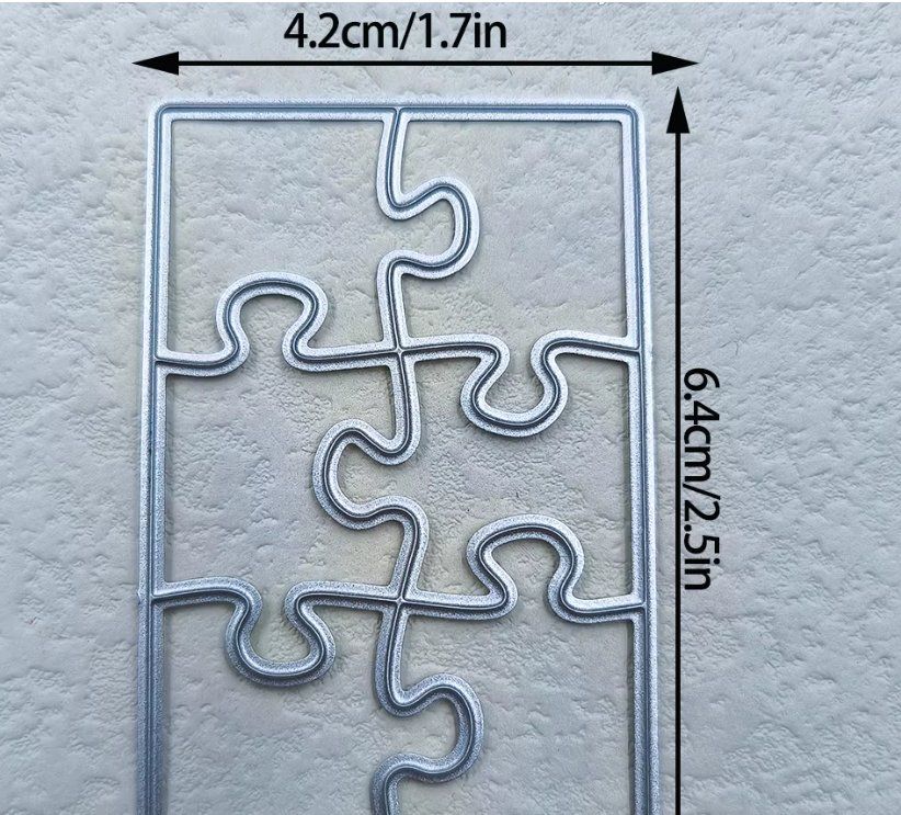 Sciablone: Neues Stanzschablonen-Set kleines Puzzle – Nuovo e nell'imballaggio originale da Effretikon venduto da wenuss