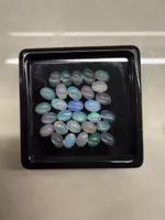 30 Äthiopische Opale 5 ct Welo Cabochons 6x4 mm