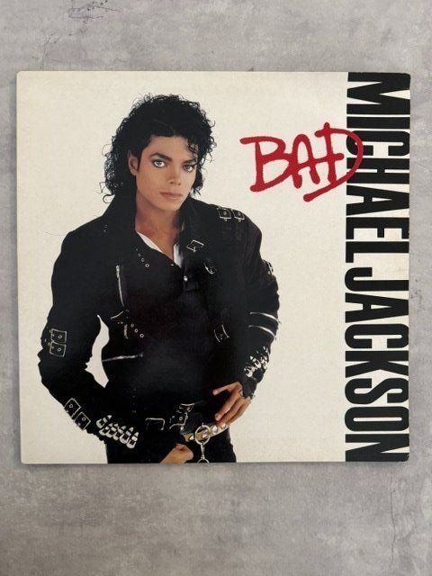 Dischi in vinile: Michael Jackson 1987 Bad (LP 1st Issue + inner) – Usato da Territet venduto da Yvanz