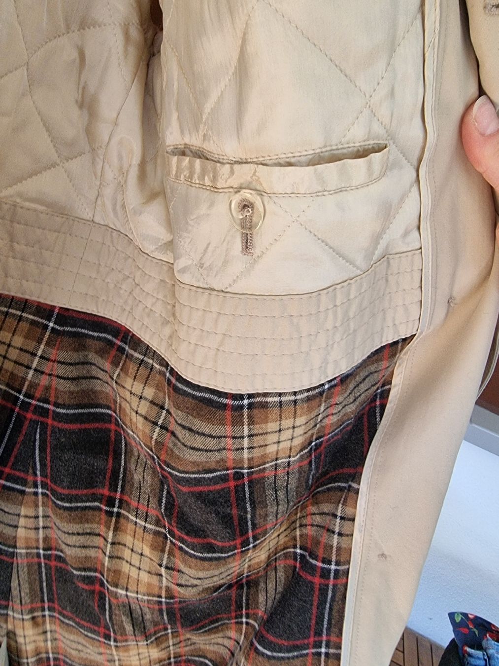 Cappotti: Trenchcoat von Elégance Paris Gr.40 – Usato da Balzers venduto da Homeandgarden 3